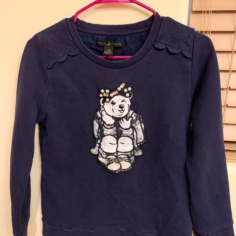 Teenie & Weenie Teddy Bear Sweatshirt
